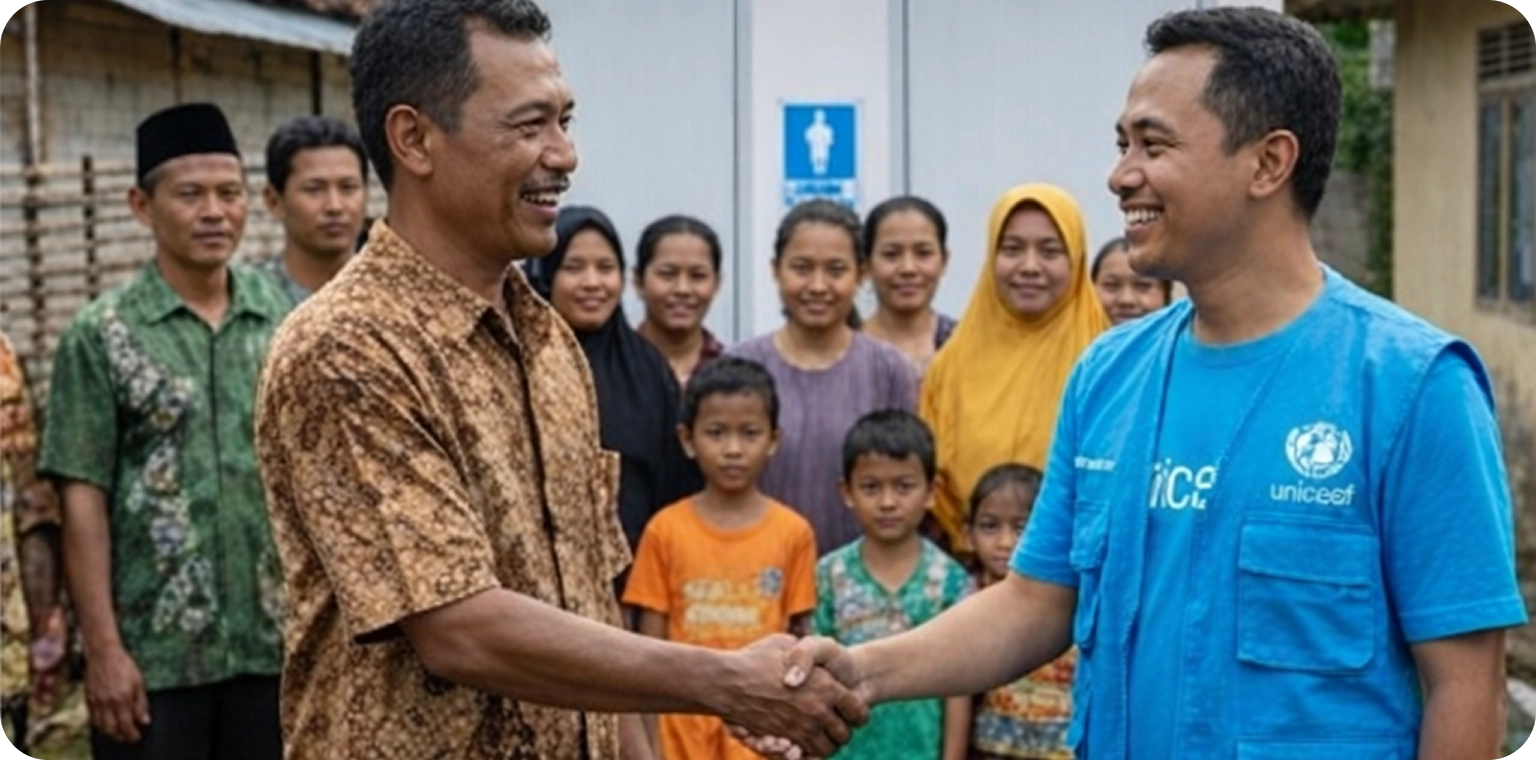 Program sanitasi UNICEF